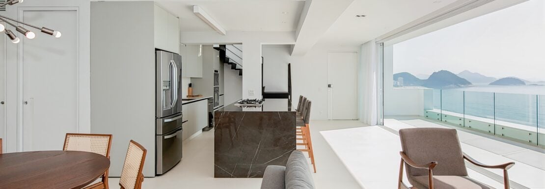 Luxury penthouse overlooking Copacabana beach