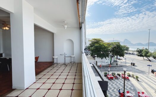 BEACHFRONT APARTMENT IN COPACABANA FOR RENT