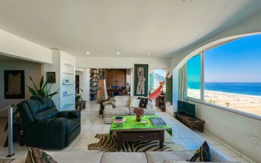 Spectacular Apartment in Copacabana with 3 Rooms and Ocean View for Sale