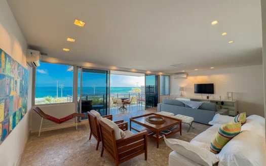 Luxurious Beachfront 3-Bedroom Apartment for Sale in Ipanema