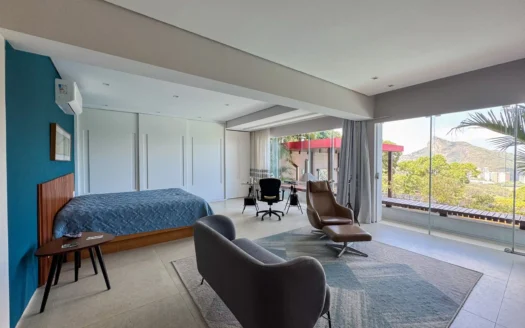 Luxury Mansion in São Conrado with Ocean View – 5 Bedrooms, Private Pool & Gourmet Area