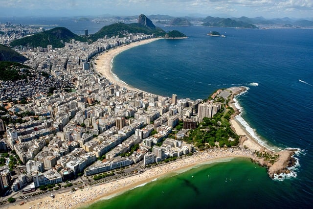 View over Copacabana, Rio de Janeiro
