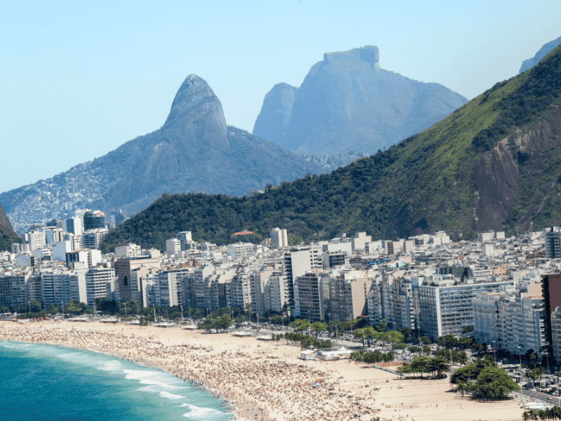 Price for rentals in Rio de Janeiro  skyline representing property investment in Brazil