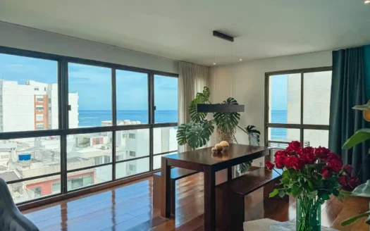 Ipanema Sea View Apartment for Sale on a High Floor