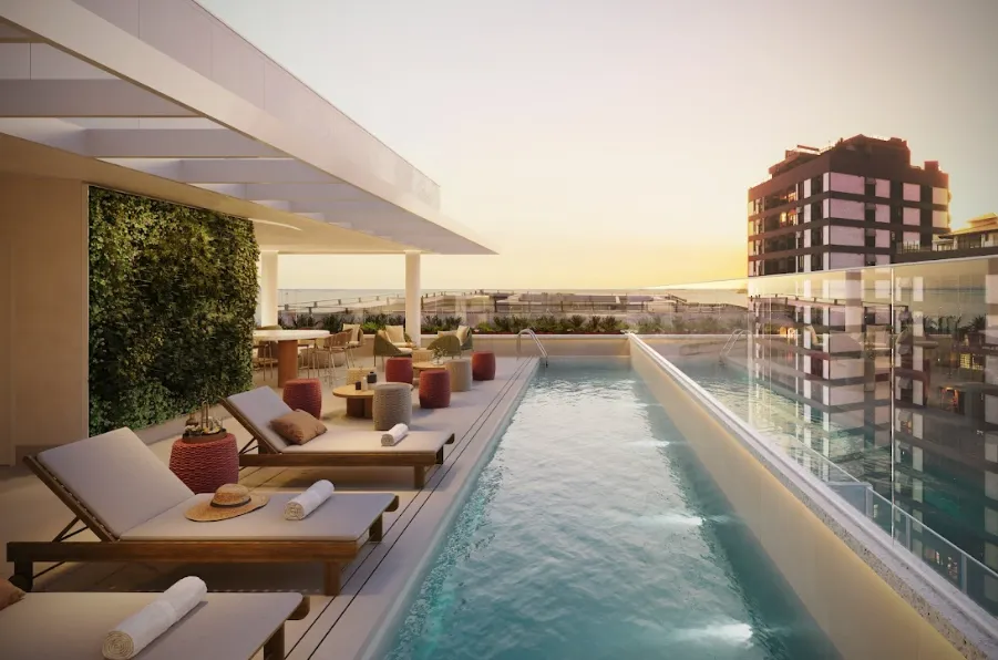 Residential buildings in Rio de Janeiro South Zone