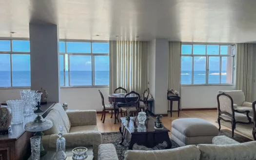 Apartment for Sale in Copacabana with Ocean Views on Avenida Atlântica
