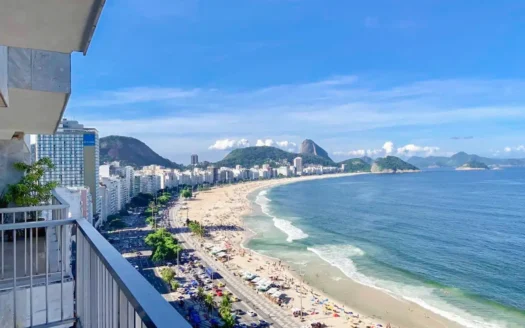 Penthouse en bord de mer à vendre sur l'Avenida Atlântica, Copacabana