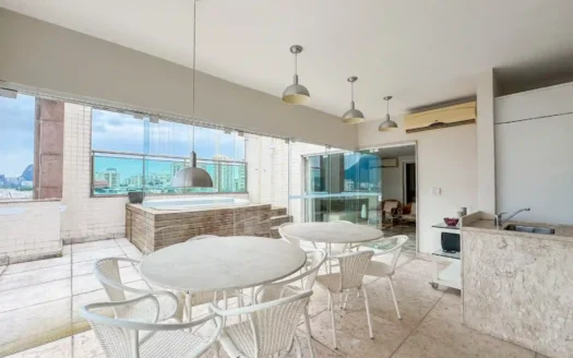 Leblon 全景复式顶层公寓出售