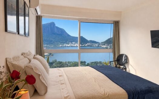 Departamento de 1 recámara para alquiler vacacional en Leblon: las mejores vistas de la ciudad y piscina cerca de la playa de Leblon