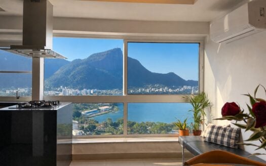 1 Bedroom Flat for Vacation Rental in Leblon – Best City View, Pool Near Leblon Beach
