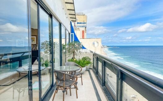 Delfim Moreira Penthouse for Sale in Leblon – 420 m², Pool and Sea View