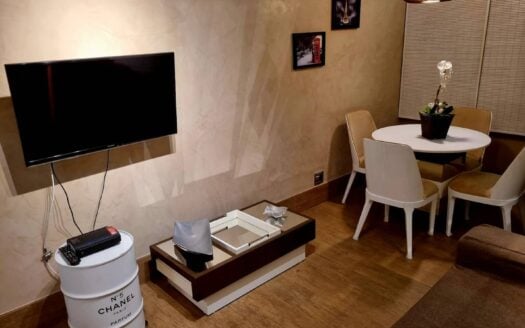 Departamento amueblado de un dormitorio en Ipanema – sala y comedor