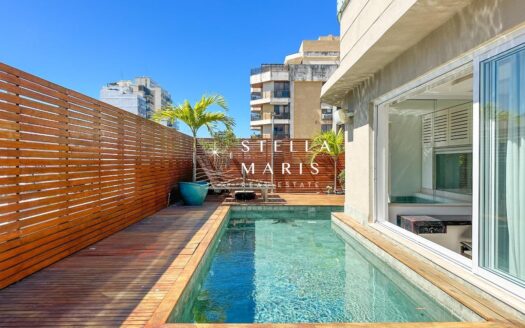 Ipanema Triplex Penthouse for Sale – 527 m², Pool, Sauna and Christ View