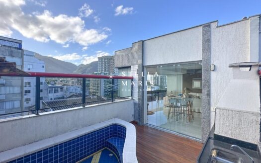 Duplex à Leblon avec vue sur le lagon – terrasse sur le toit avec piscine privée