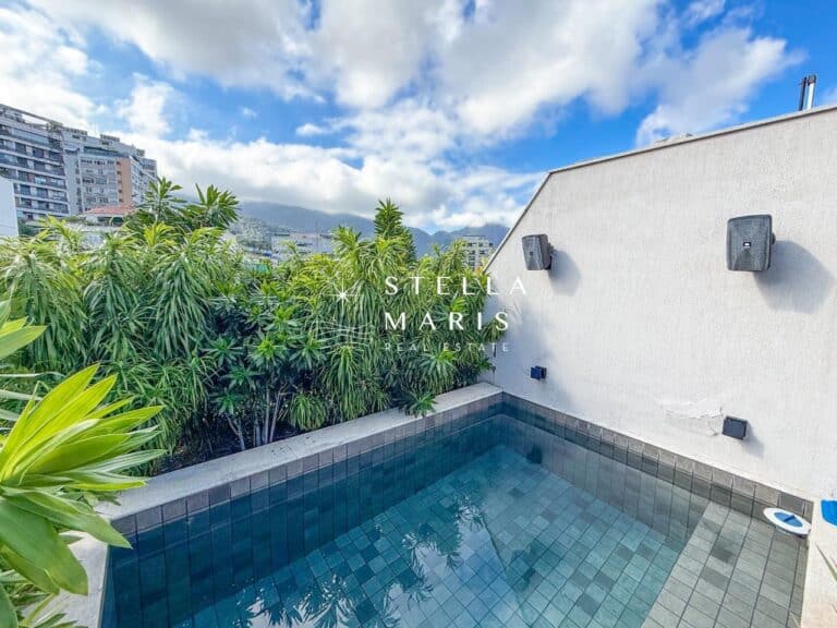 Ático dúplex en Leblon en venta con piscina privada y sauna, 189 m²