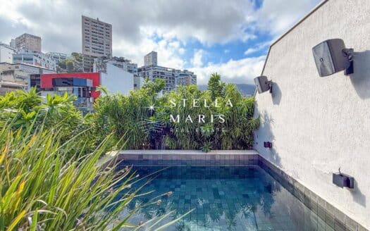 Appartement-terrasse en duplex à vendre à Leblon, avec piscine privée et sauna, 189 m²
