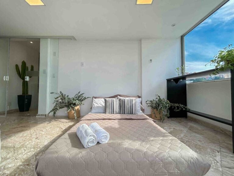 Chambre 3 avec canapé-lit, penthouse en location saisonnière à Ipanema