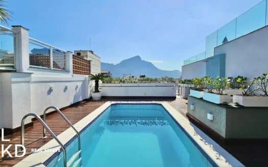 Attico triplex con piscina sul tetto in affitto in Rua Redentor, Ipanema – 310 m²